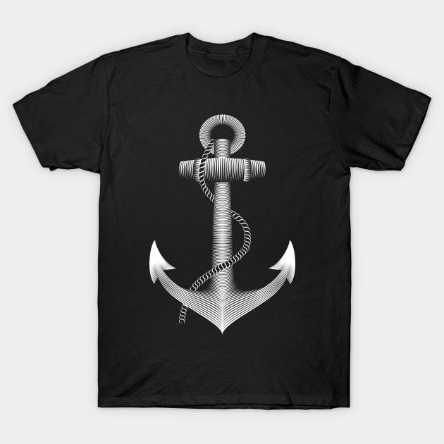 Patrick Seymour • Anchor T-Shirt by PatrickSeymour